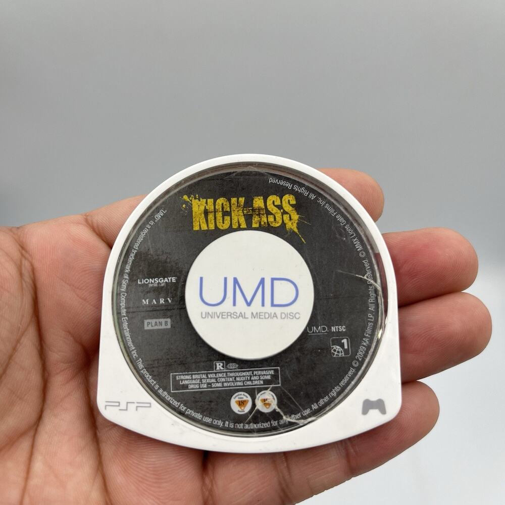 Kick Ass Movie PSP Sony PlayStation Portable (2009) UMD Tested DISC ONLY